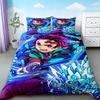 Duvet Cover New Japan Cartoon Anime Demon Slayer Bedding Set Printing Microfiber Bed Quilt Cover Set Pillowcases Soft Bed Linens