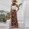 YYFS Women's Vintage Bohemia Casual Floral Print Trousers Pants & Capris