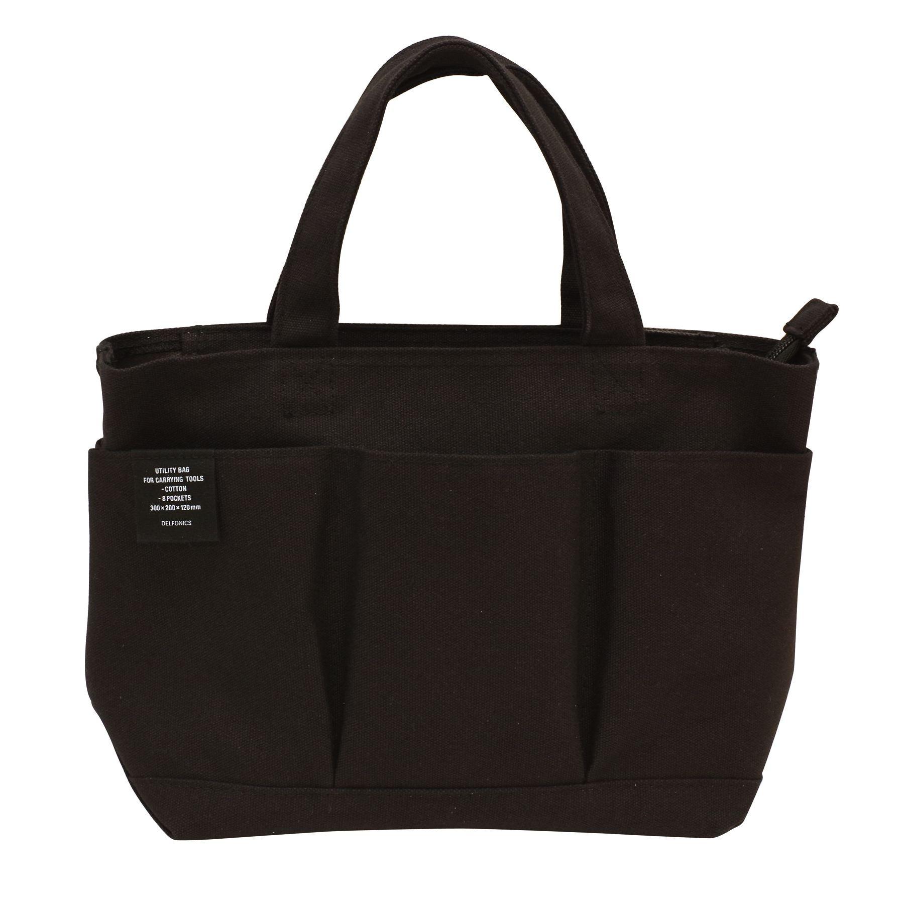 

Внутренняя сумка-переноска S Сумка-тоут Черная [DELFONICS] чёрный