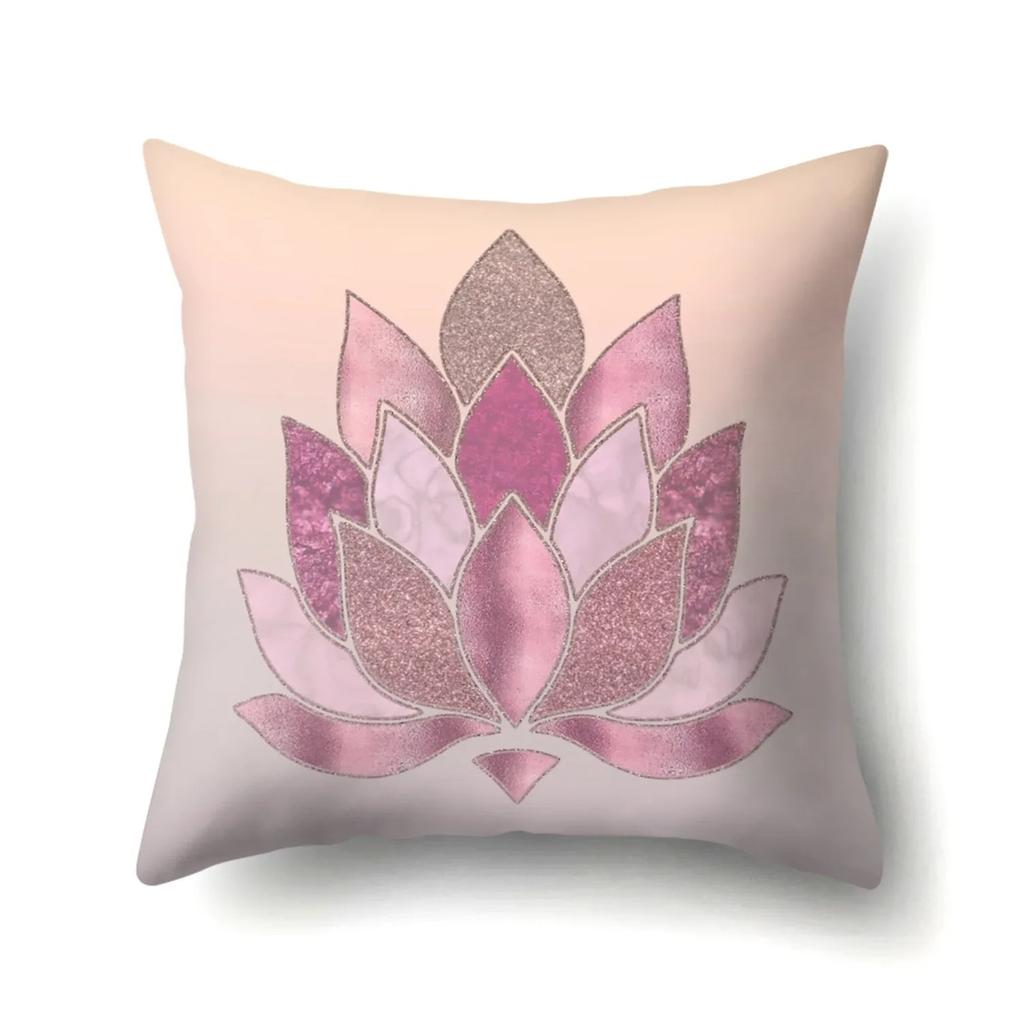 New Creative Pink Rose Gold Pillowcase Personalized Home Office Cushion