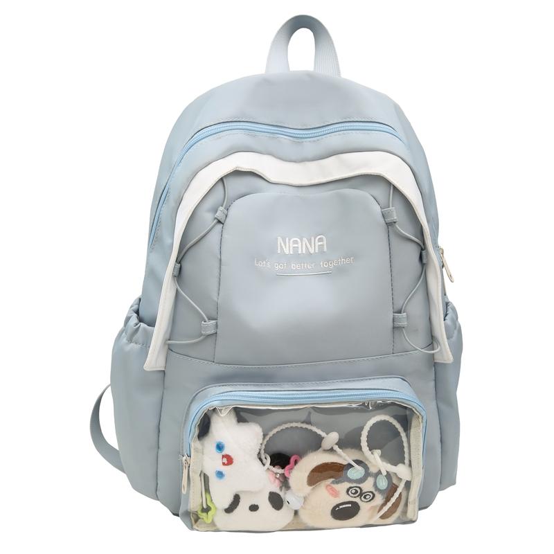 Women's Backpack Large Capacity Student Schoolbag Junior High School Travel Backpack