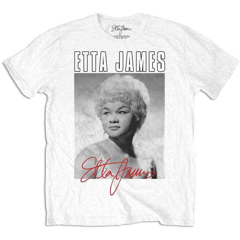 Etta James Unisex T-Shirt: Portrait (X-Large) 4XL