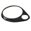 Car Dashboard Speaker Ring Horn Cover Trim Fit For Dodge Durango 2011 2012 2013 2014 2015 2016 2017- Carbon Fiber Style