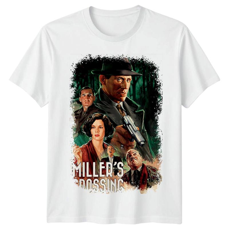 

Miller s Crossing (1990) Movie Poster Inspired Unisex T-Shirt Retro 90s Tee XXXL