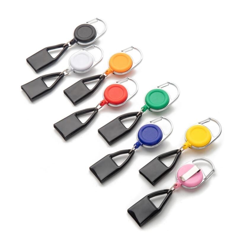 Idea Lighter Case Keyring 8 Colors Length Extension Reel Holder