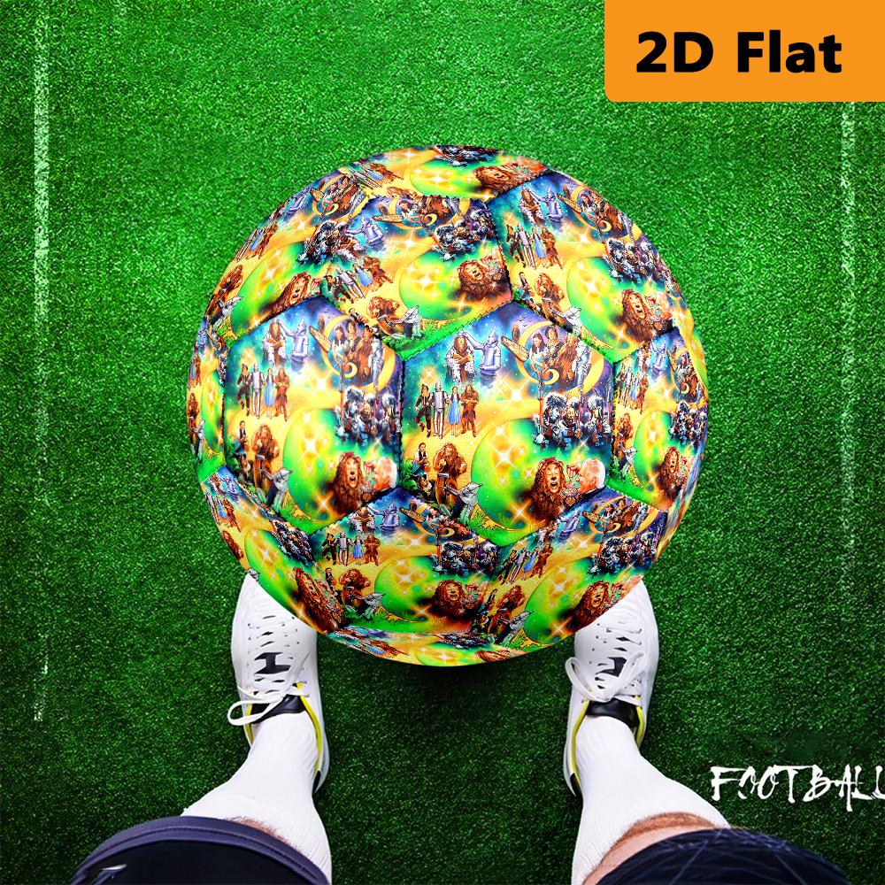 Fantasy Adventure Journey Soccer Ball Suitable for Both Training and Competition High Elasticity No. 5 Football Very Elastic Entertainment