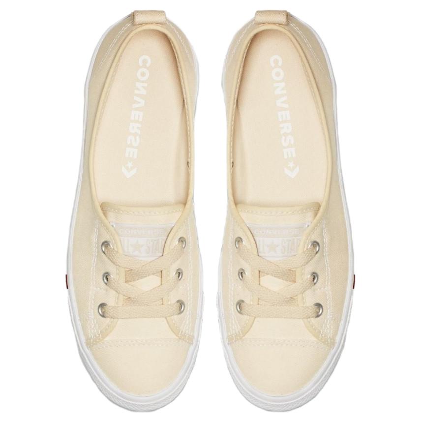 Converse CTAS Abrasion Resistant Low Top Canvas Shoes Women's Beige 563494C