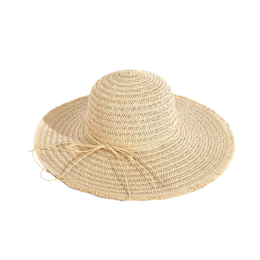 

Fashion Ladies Fisherman Hat With Wide Brim And Uv Protection Summer Beach Hat For Outdoors бежевий