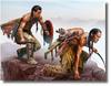 Master Box 1/35 Scale Indian Wars Surprise Attack Native American Soldiers (2 Figures) with Axe and Shield Plastic Model Kit MB35138