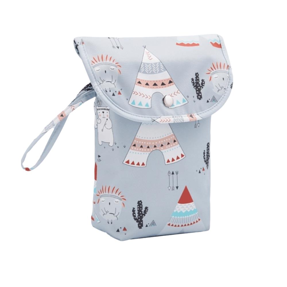 Cartoon Mommy Handbag Oxford Cloth Diaper Storage Bag Portable Baby Diaper Bag  Going Out