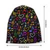 Custom Music Festival Musical Notes Bonnet Hats Cool Knitted Hat For Unisex WoUnisex Autumn Winter Warm Skullies Beanies Caps