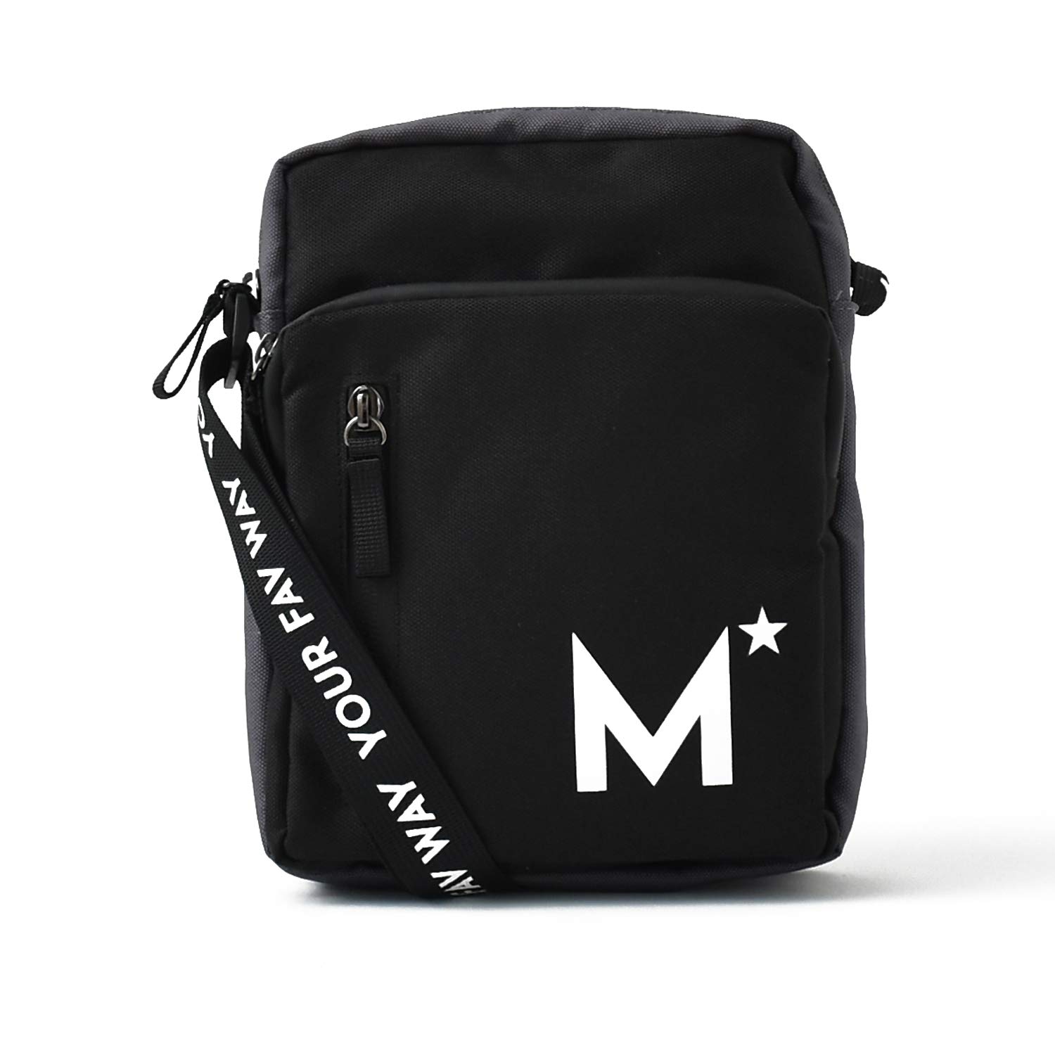 

Mini Shoulder Christmas [Emono] [MIKASASTAR] Bag, Women s, Crossbody, Polyester, Casual, Sporty, Black, Yellow, Pink, Cute, Gift, (Black) чёрный