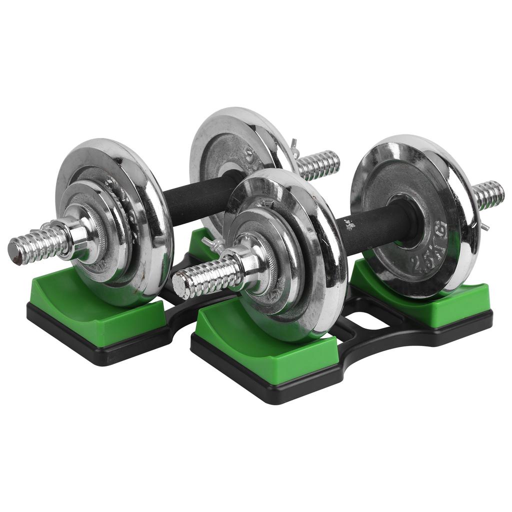 1Pair Home Dumbbell Frame Stand Prevent Rolling Dumbbell Rack Holder 100KG Bearing L