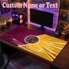 Brisbane Broncos Personalisierbares Namens-Text-Mauspad, Große Schreibtisch-Mausmatte, Personalisierte Home-Office-Geschenkidee