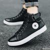 Spring New Breathable Lightweight Sports Shoes Fashion Versatile Men High Top Sneakers Casual Comfortable Outdoor Running Shoes
