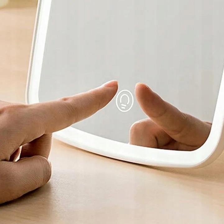 Led Illuminated Makeup Cosmetic Mirror, Wireless, Adjustable