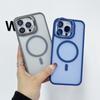 Suitable for Apple 15 Alloy Lens Magnetic Phone Case, Iphone14promax Matte Skin Feel 13 with Lens Film
