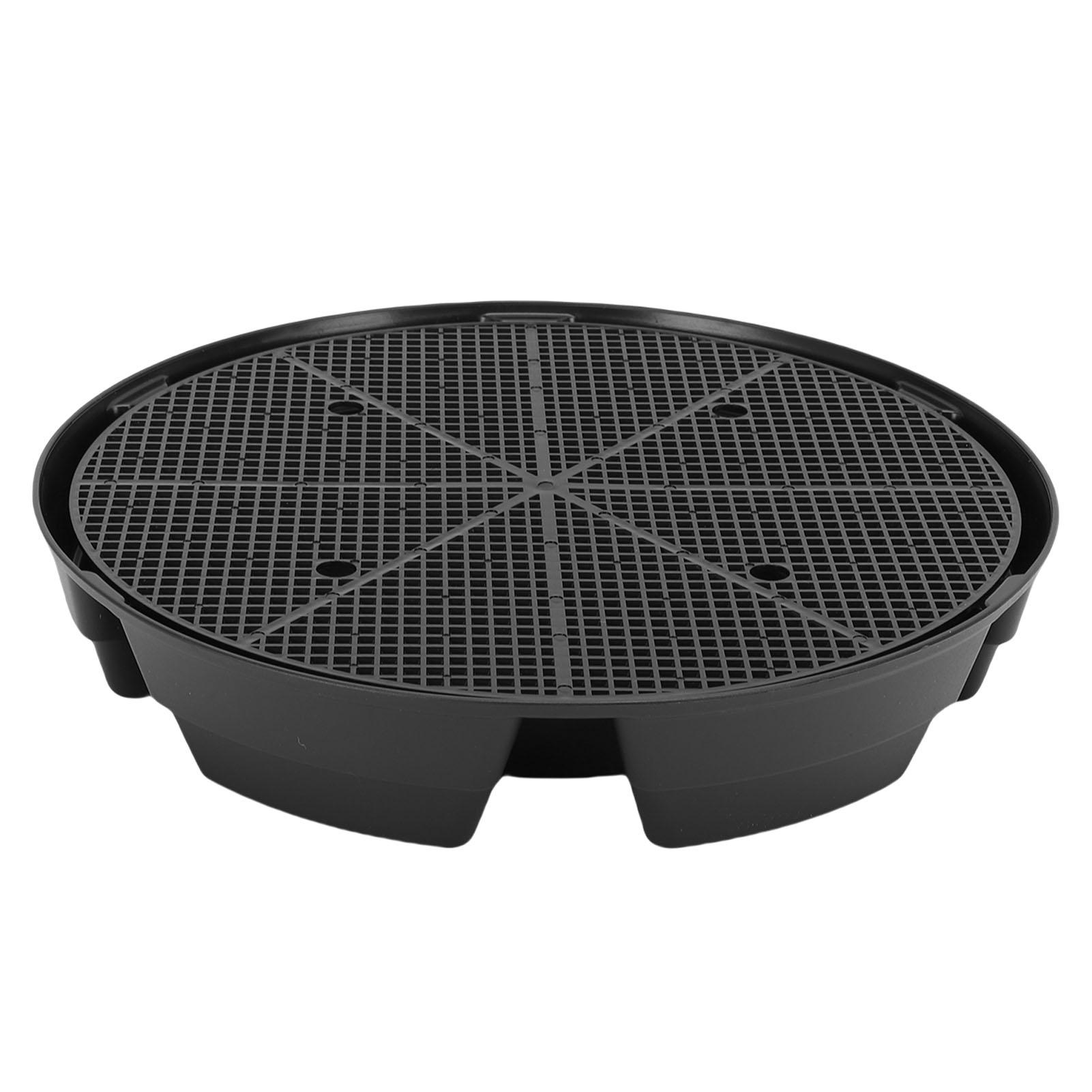 

4 Pcs Self Watering Fabric Pot Base, Auto Irrigation System with Built in Cotton Wicks and 360 Airflow, for Indoor Greenhouses Grow Tents Gardens