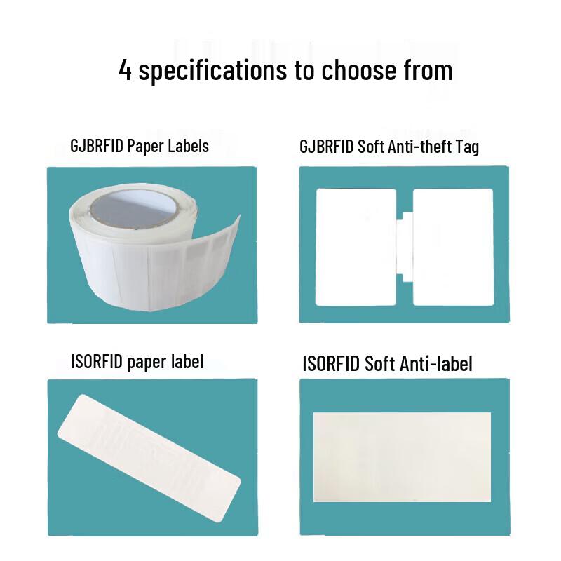 Kunpeng Flexible RFID Barcode Label for Metal Surfaces