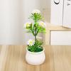 7*15cm Artificial Potted Plant Plastic Seven Star Sun Little Daisy New Simulated Tree Ornaments