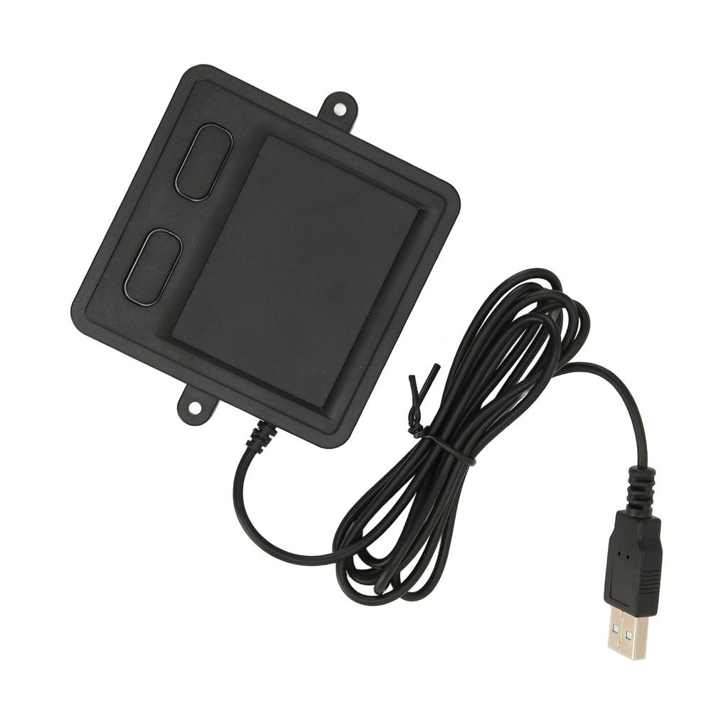 Buy Wired USB Touchpad Multifunctional High Sensitivity 2 Button Design Black Portable Trackpad