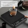 Küchenkaffeewaage mit Timer Wiederaufladbare Digitalwaage 0,1g Hohe Präzision 3 Modi Drip Espresso Waage Barista Geschenk