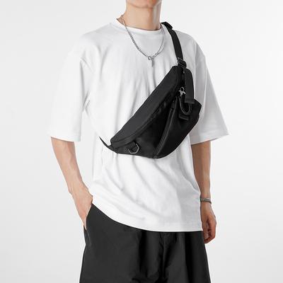 Herren-Umhängetasche, japanische wasserdichte diagonale Umhängetasche, Herren-Schulranzen, Brusttasche, Guochao-Gürteltasche, Sport-Umhängetasche für Herren