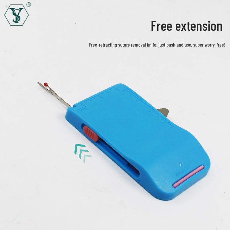 Third Gen Multi-purpose Sewing Tool: Sleeve Patch Template, Seam Press, Thread Removal Knife