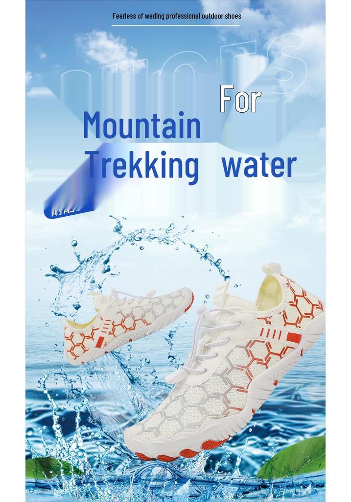Unisex Cross-Border Trekking Water Shoes - Anti-Slip, Puncture-Resistant for Outdoor Activities