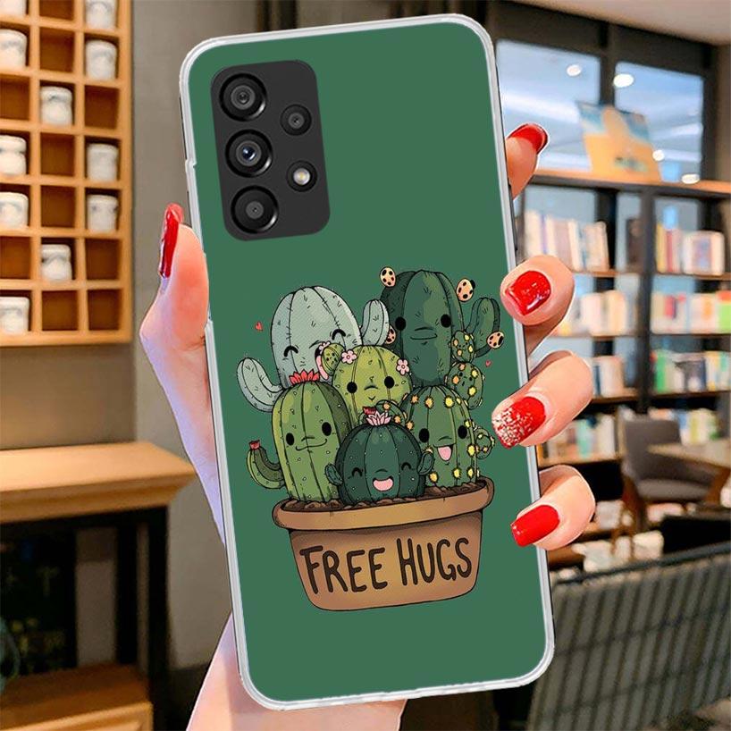 

Cactus Vintage Flower Phone Case For Samsung Galaxy A17 A37 A57 A16 A26 A36 A56 A15 A25 A35 A55 A14 A24 A34 A54 A13 A23 A33 A53 Samsung A56