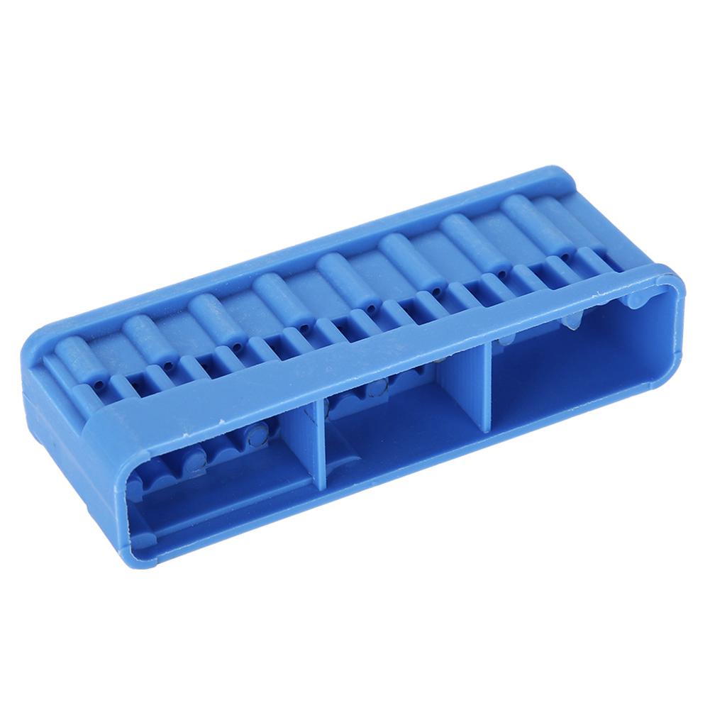 Zahnärztliche Blockfeilen Messwerkzeuge Endodontischer Messstab Testbrett