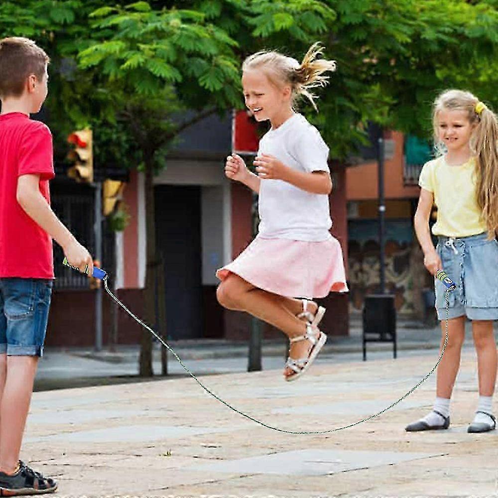 Ergonomic Design Skipping Rope, Soft Cotton Rope With Wooden Handle For Fitness And Fun 2025