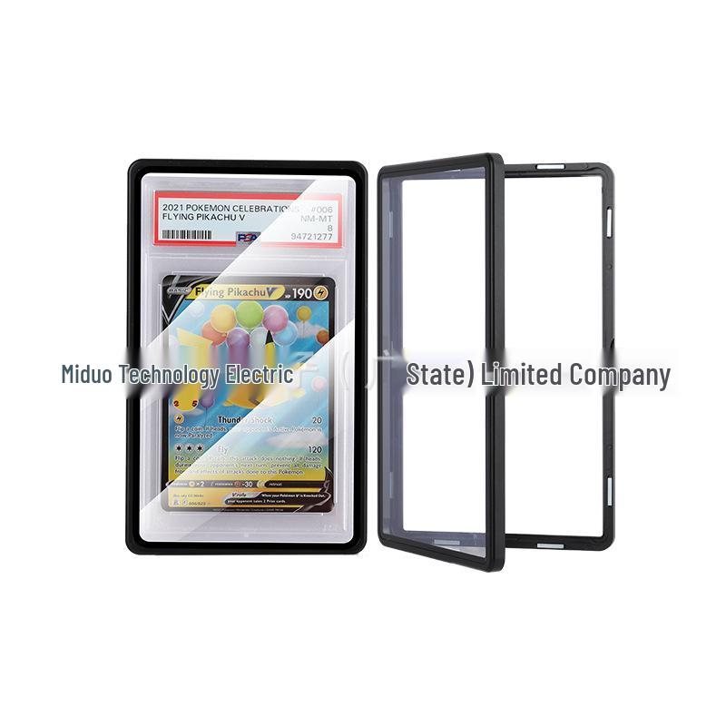 Aluminum Alloy Tempered Glass Protective Cover for PSA, BGS, CGC Rated Cards