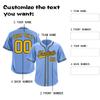 Custom Baseball Jerseys Personalized Printed Team Name & Number Sports Uniform For Men Women Youth