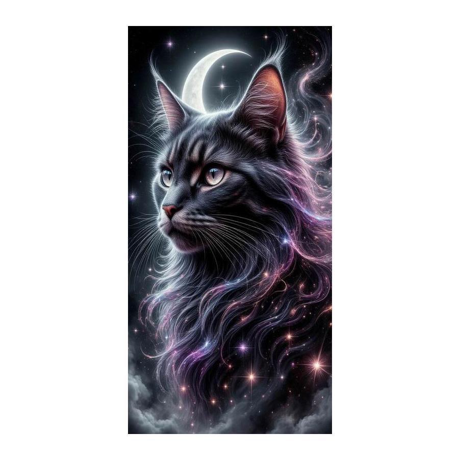 Black Cat Large Size Diamond Painting New Collection Animals Diy Full Square Round Drill Rhinestone Embroidery Mosaic Cross Stitch Kits