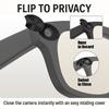 3/6Pcs Rotating Design Smart Glasses LED Light Privacy Cover Blocking Stickers for Ray-Ban Meta/Wayfarer/Skyler/Headliner5