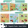 Magnetic Puzzle Board for Kids Ages 1-6: Early Education & Logic Development