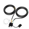 Professional 4 Pin 5 Wire Trailer Wiring Harness 26Ft With PVC Coating Protection For Campers Trailers