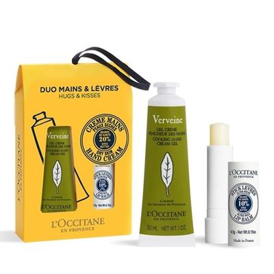 Verbena Hand & Shea Stick Lip Balm Duo