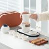 Kung Fu Tee-Set Auto Schnell Gast Tasse Reise Geschäftsreise Geschäft Camping Tragbares Keramik-Set