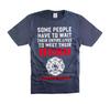 Firefighter Parent Shirts for Mom & Dad - I Raised Mine T-Shirt for Firefighters