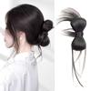 Duckbill Clip Shuttlecock Head Ponytail Clamp Type False Hair Pieces Bowknot Hair Bun  Daily Use