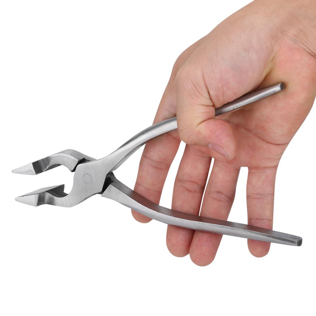 Lederhandwerk Leder Rand Anpassung Presse Flatten Zange Klemme für Tasche Gürtel