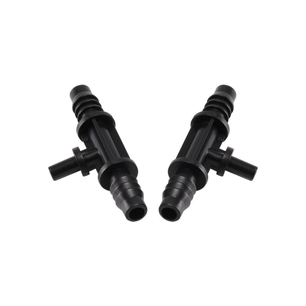 811 To 47 Tube Garden Reducing Tee Connector for Micro-Sprinkler Irrigation