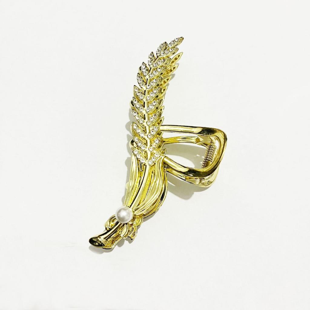 Alloy Womens Back-of-Head Grabber Large High-End Hair Claw Clip Summer 2026 Shark Clip Headpiece Japan and Korean Style