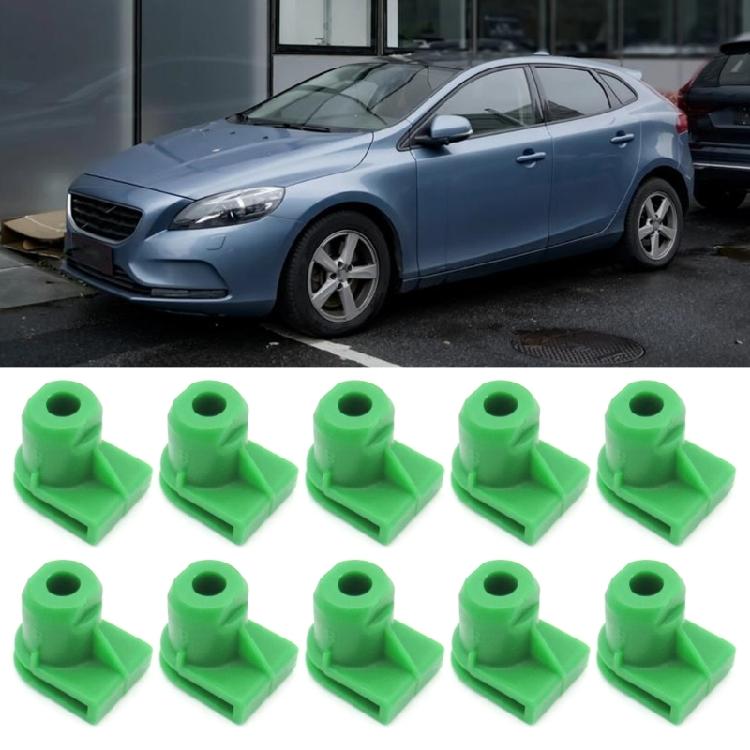 10Pieces Easy Installation Trim Fastener Clips 30640541 Component for Secure Attachment On Bumpers