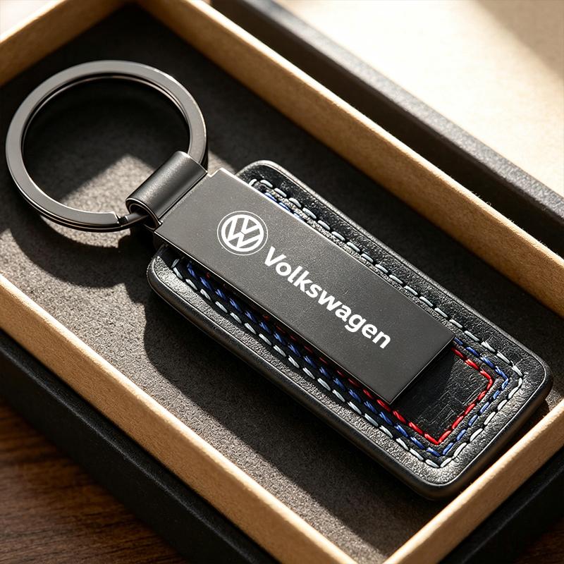 Luxury Metal Car Emblem Keyring Keychains For VW Golf Polo Tiguan Touran Jetta GTI Passat CC T5 Scirocco Arteon Magotan T-Cross RH5