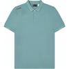 Casual Comfortable Pullover Polo Shirt Men Tops Noble-Blue F11M432103F-BU