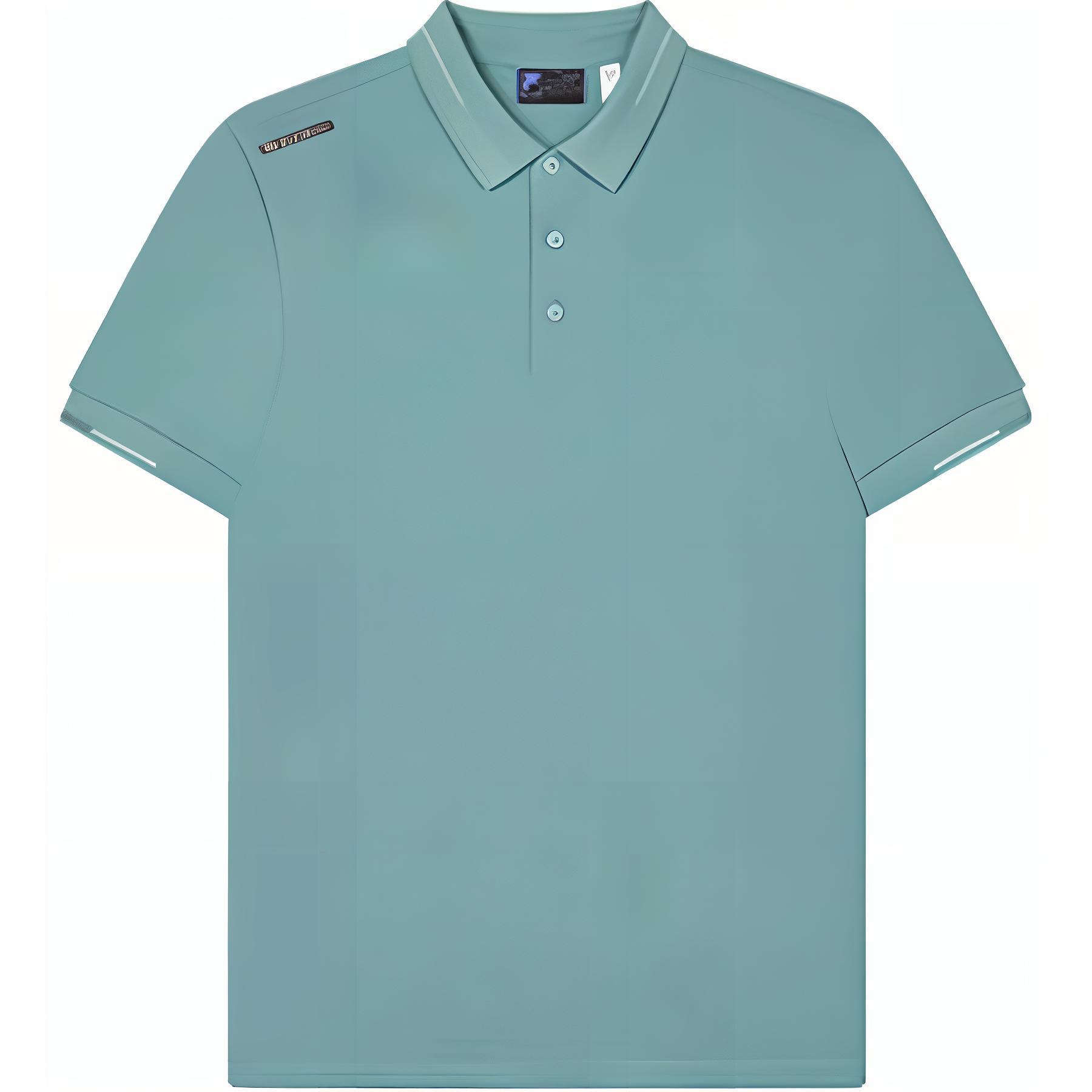 

Fila Повседневная удобная рубашка-поло пуловер мужская топы благородно-синяя F11M432103F-BU L