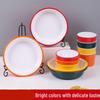 Jijun A5 Melamine Imitation Porcelain Tableware Set